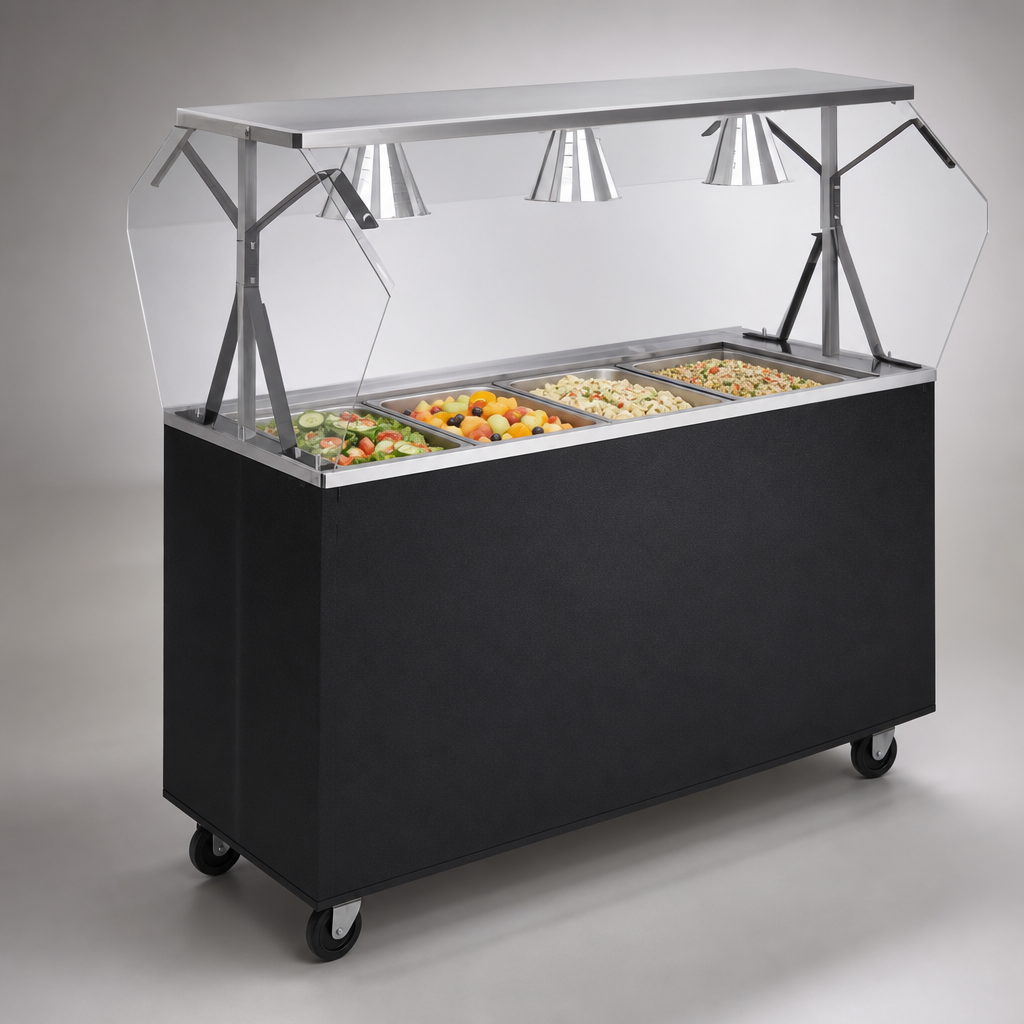 4-Pan Buffet Cold Station