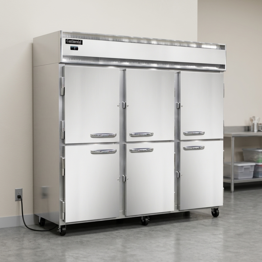 Experience hassle-free setup with this freezer's fully self-contained refrigeration system, designed for simple plug-and-play installation.