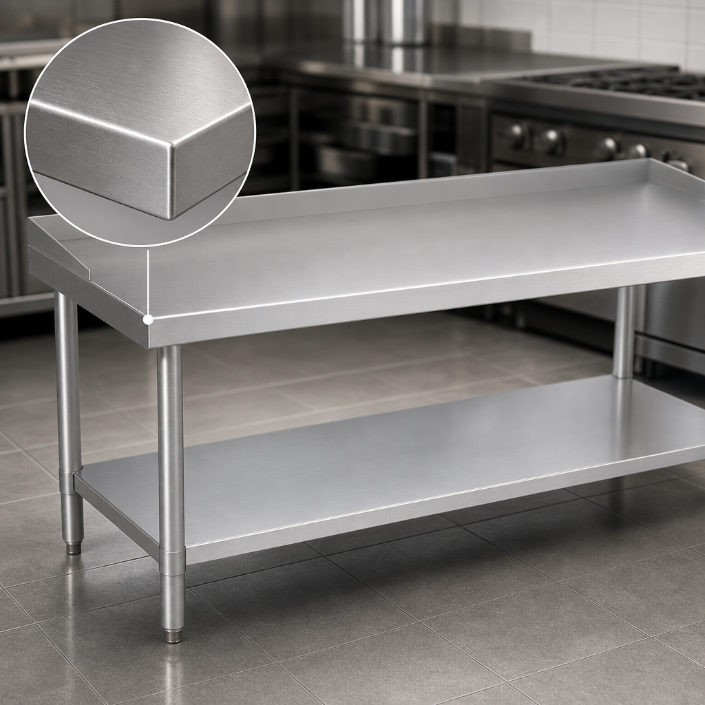16-Gauge Stainless Steel Construction