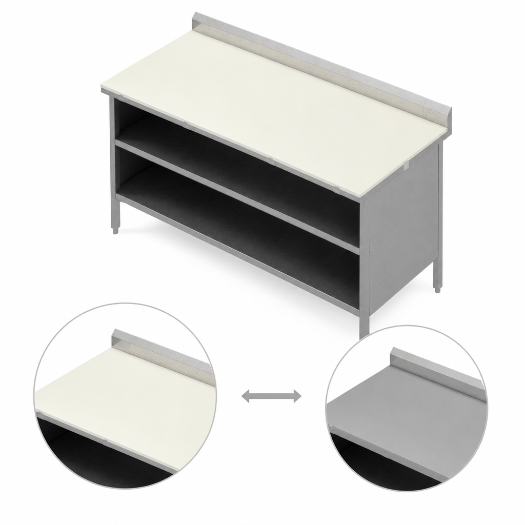 Reversible Poly Work Surface