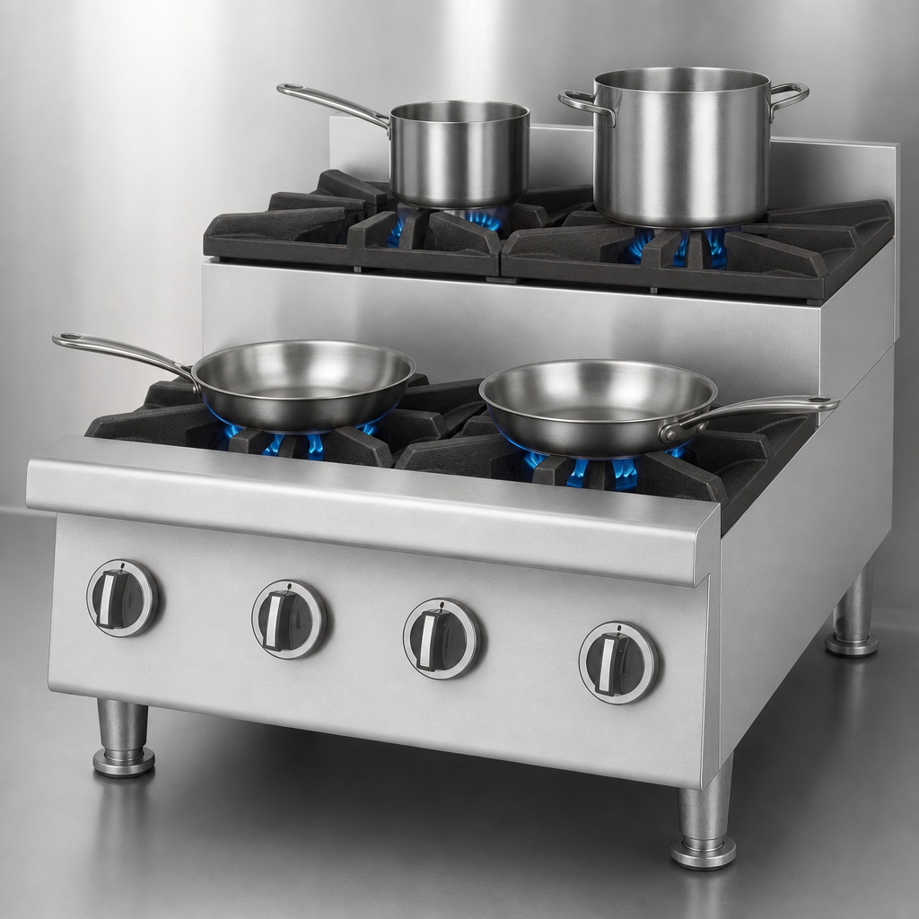Step-Up Burner Layout