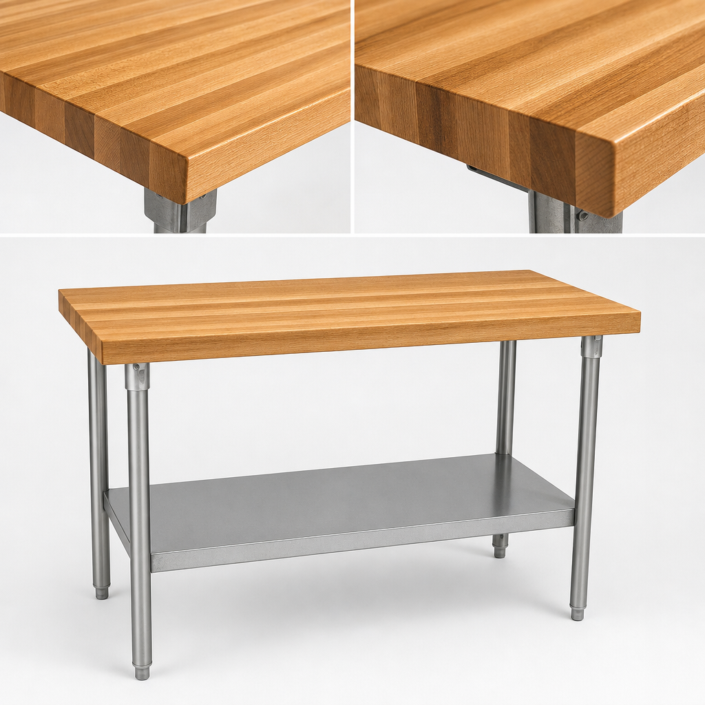 Edge Grain Flat Top