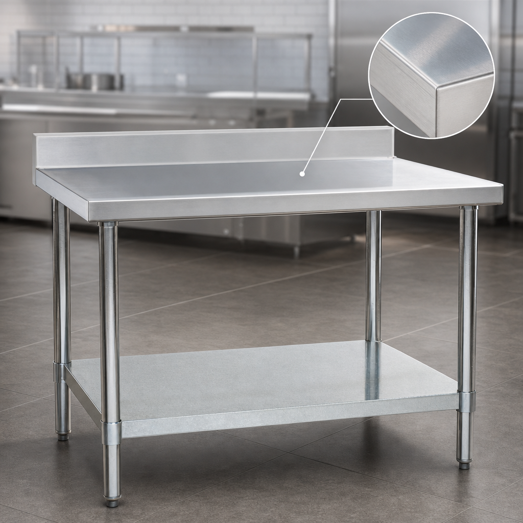 14-Gauge 300 Series Stainless Steel Top