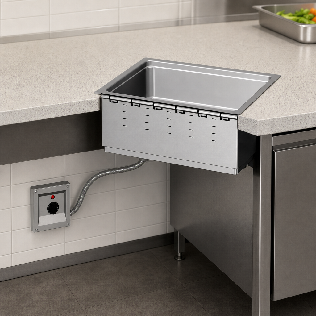 Bottom-Mount Drop-In Design