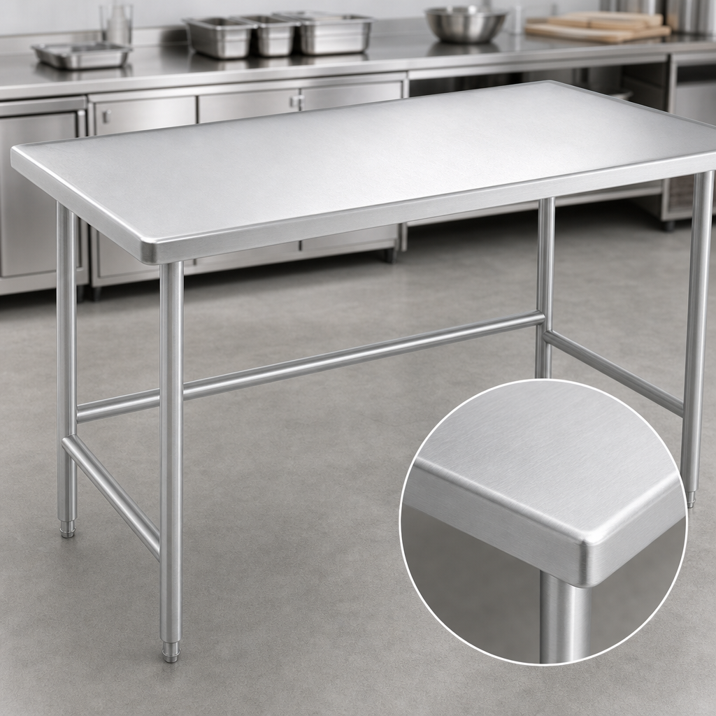 14 Gauge 304 Stainless Steel Top