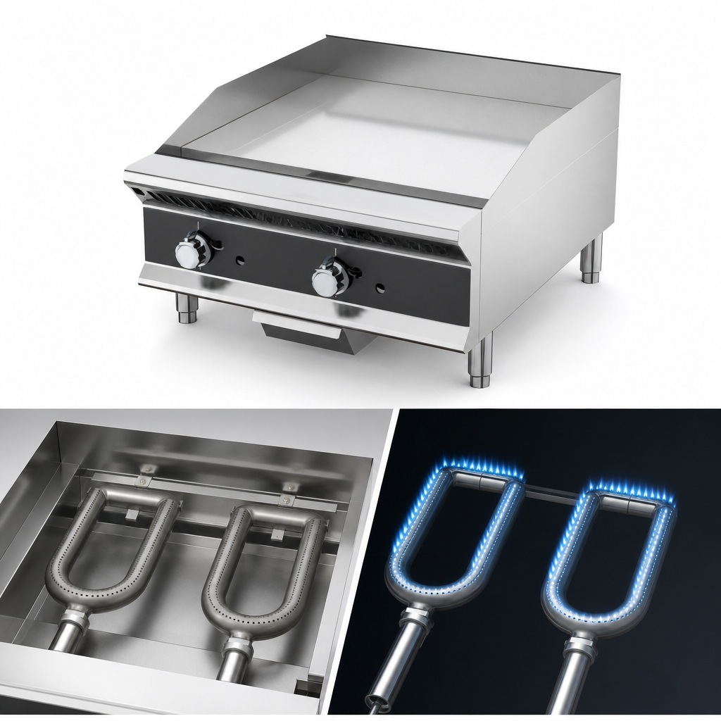 Dual U-Shaped Burners