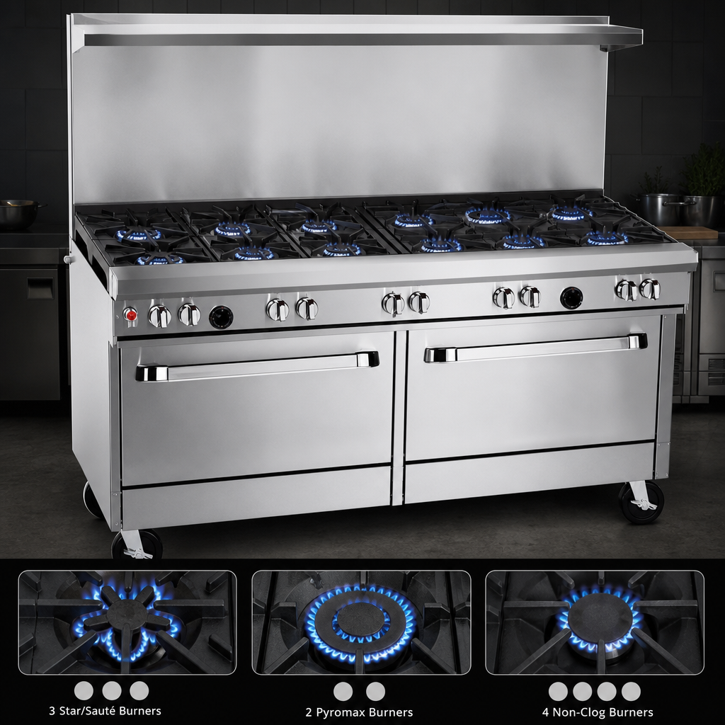 Mixed-Burner Top