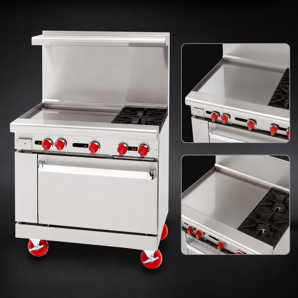 24-Inch Left Griddle