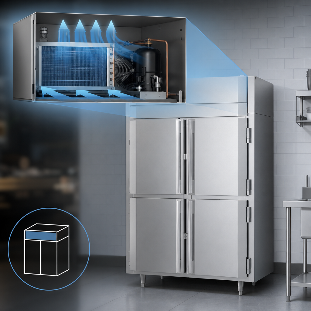 Top-Mounted Self-Contained Refrigeration System