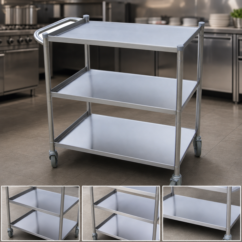 Three Solid Shelves