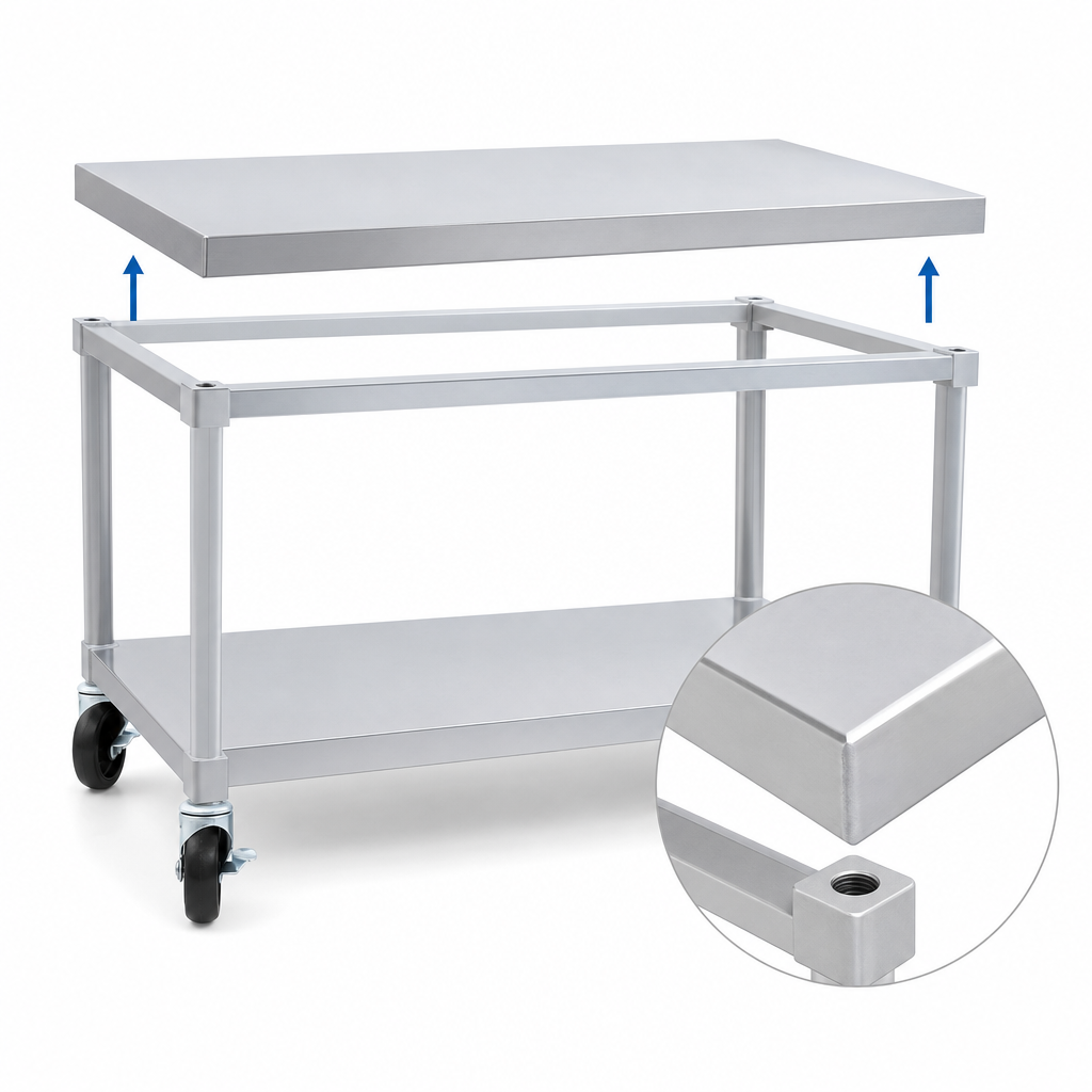 Removable 12-Gauge Aluminum Top