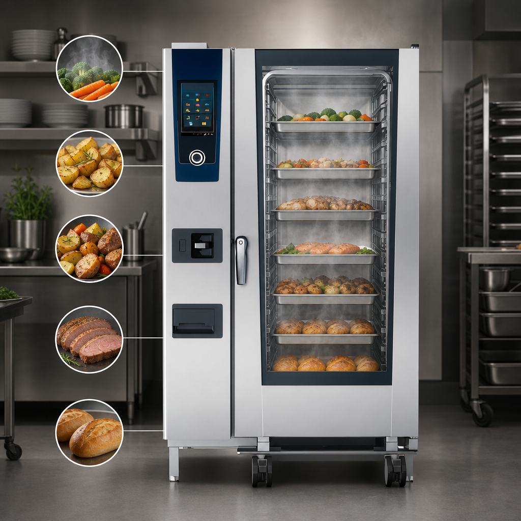 Six Operating Modes and Five Cooking Methods
