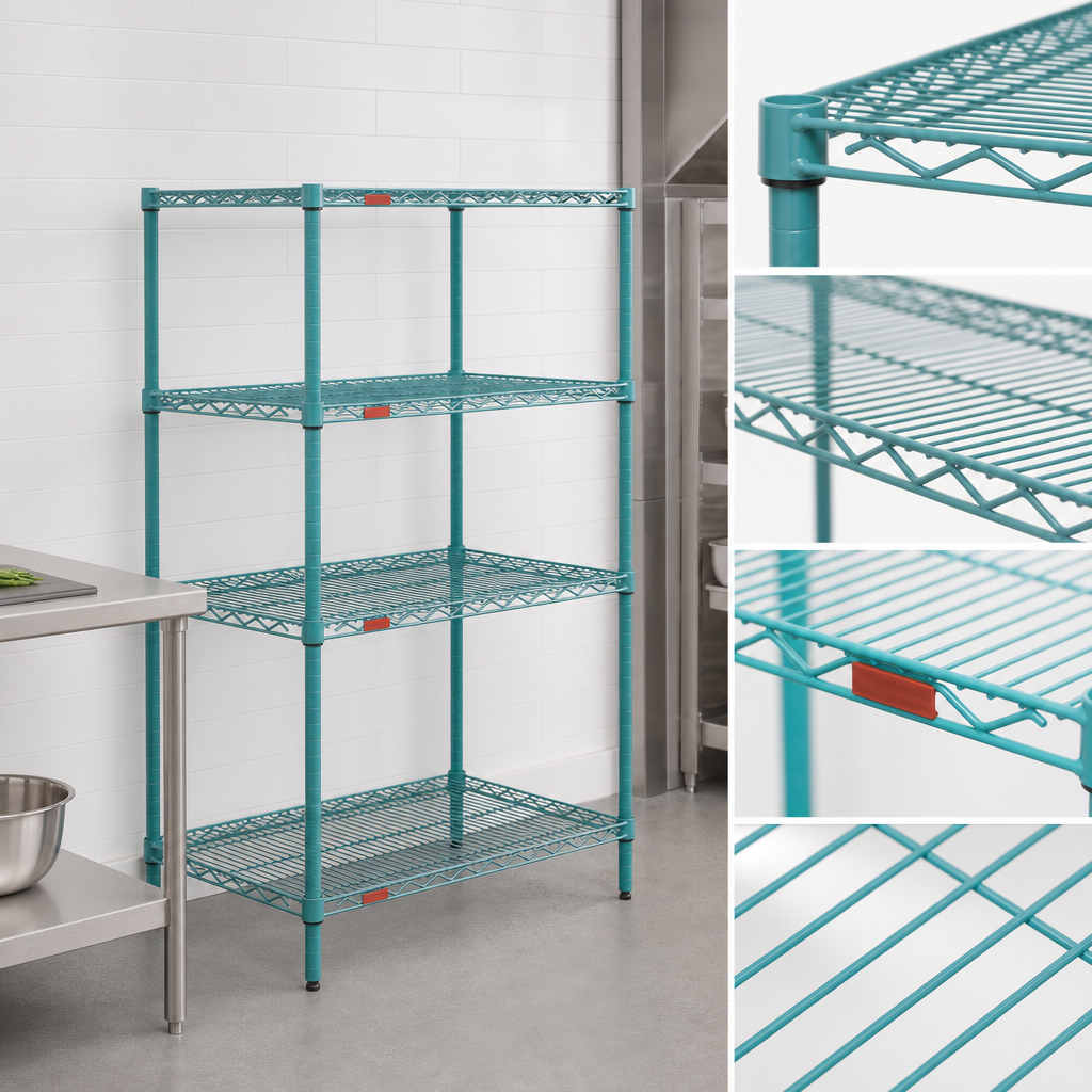 QuadTruss® Wire Shelves