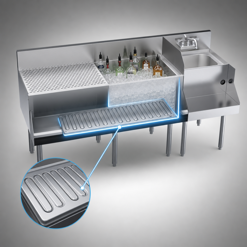 Built-In 10-Circuit Cold Plate