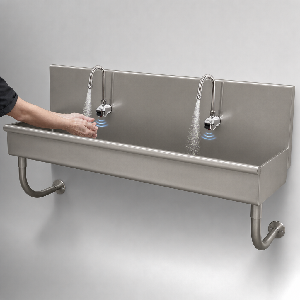 Touch-Free Electronic Faucets
