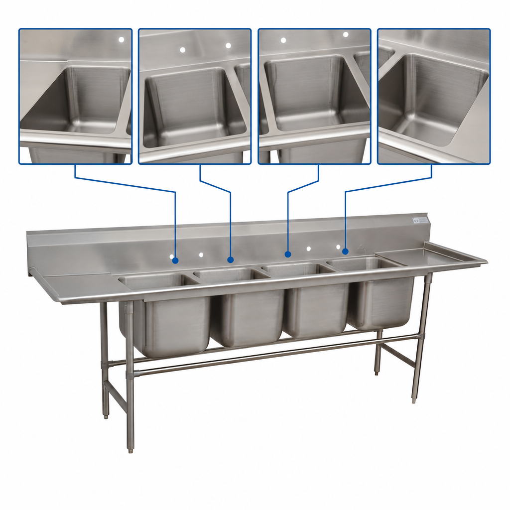Four Compartment Layout