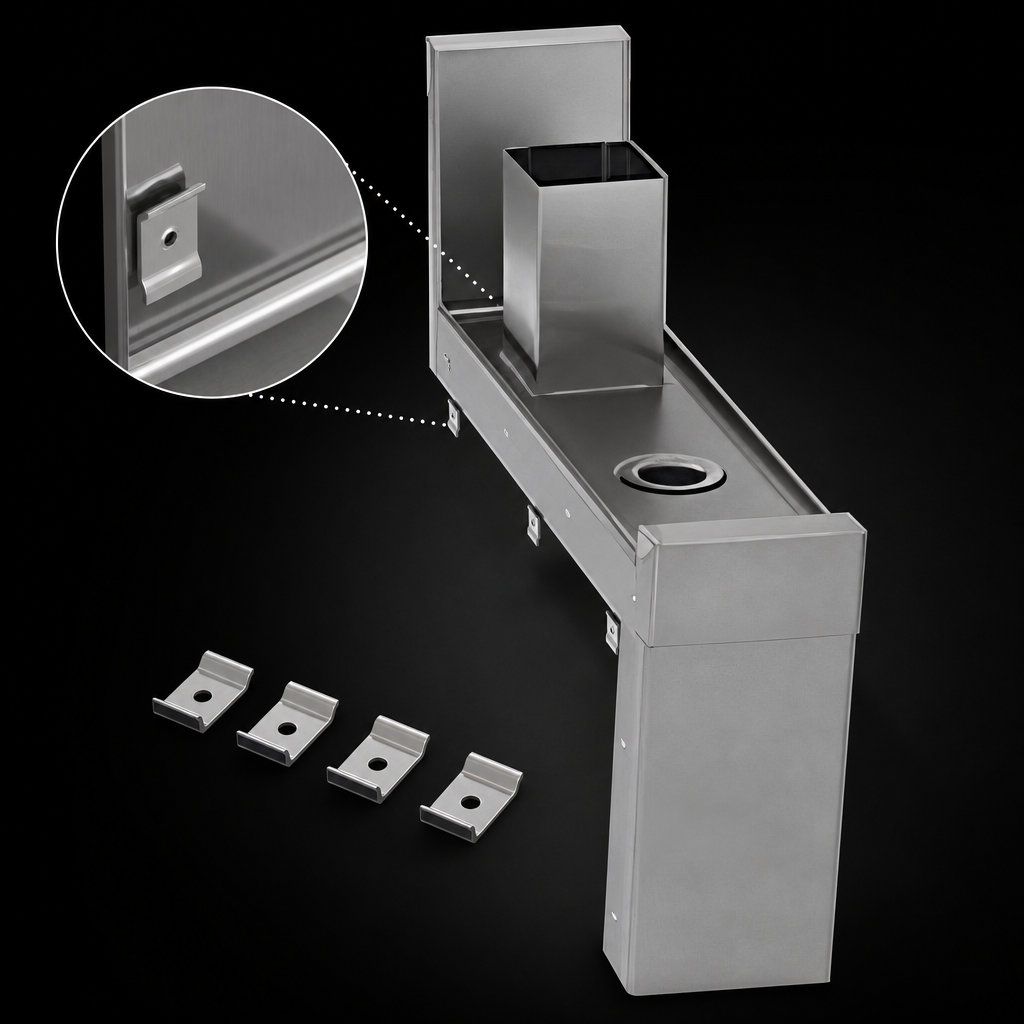 Mounting Clips Included