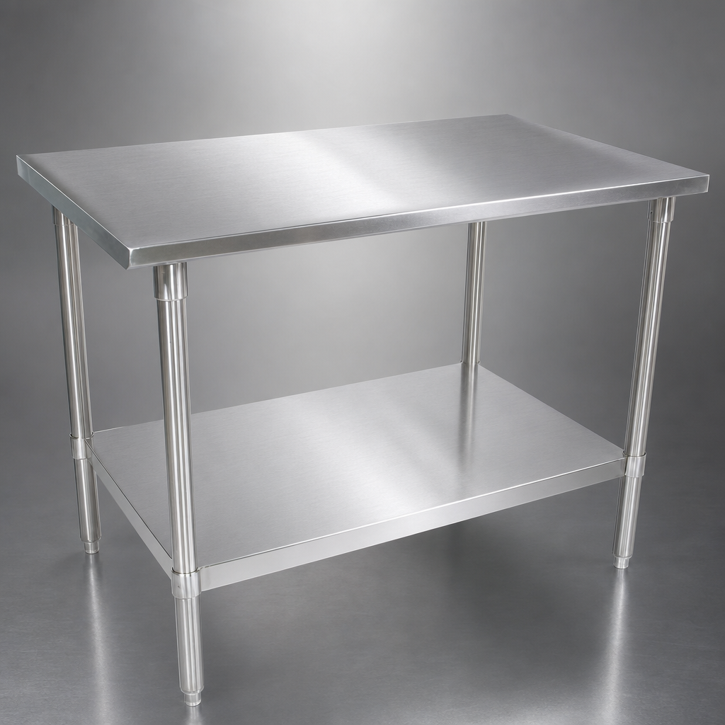 16-Gauge Stainless Steel Top