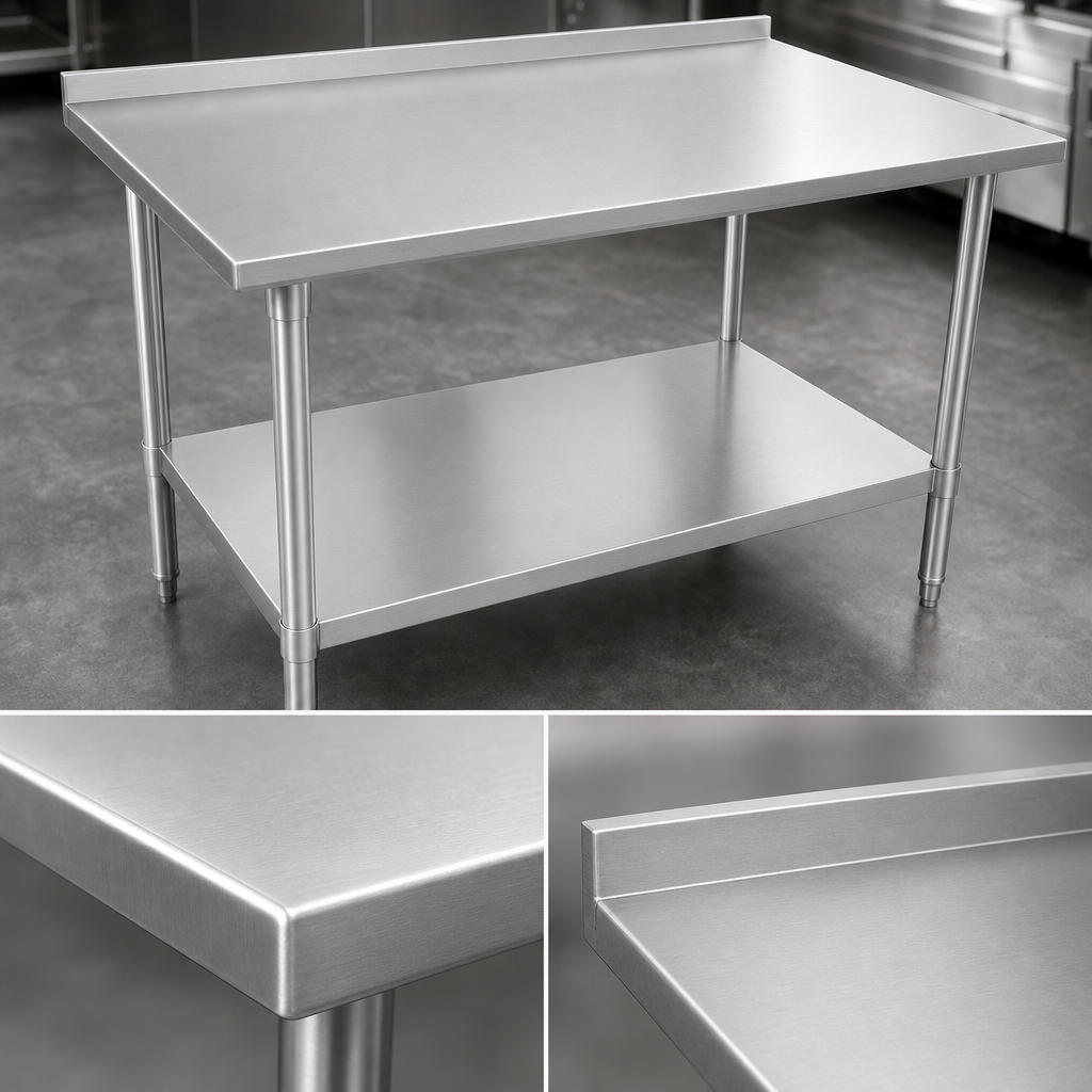 14-Gauge 300 Series Stainless Steel Top