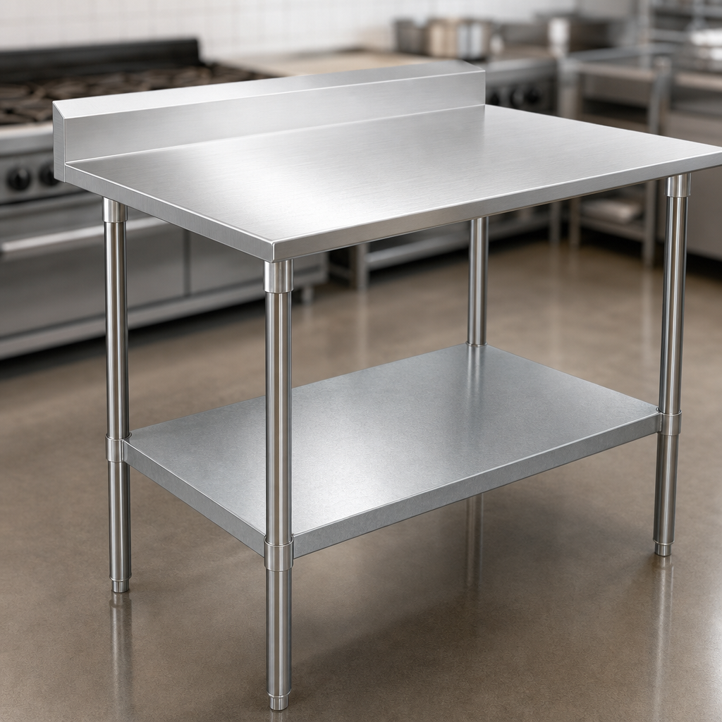 16-Gauge Stainless Steel Top