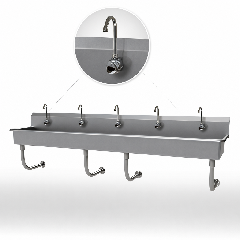 Five Electronic Faucets