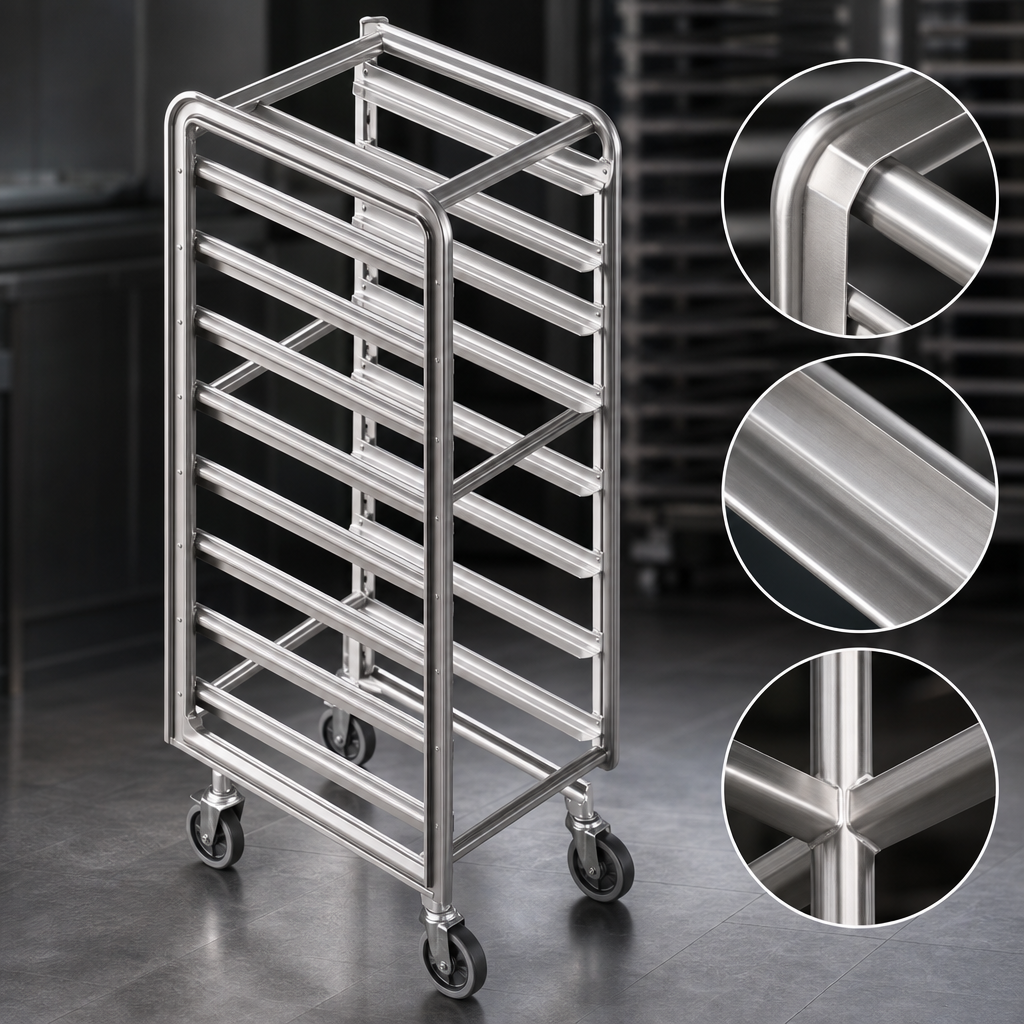 16-Gauge Stainless Steel Construction