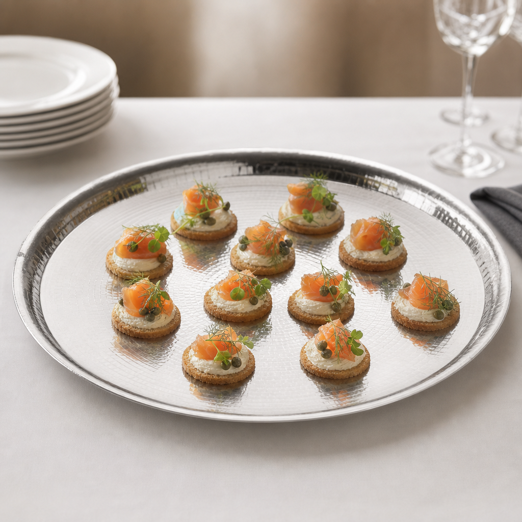 Round Presentation Tray