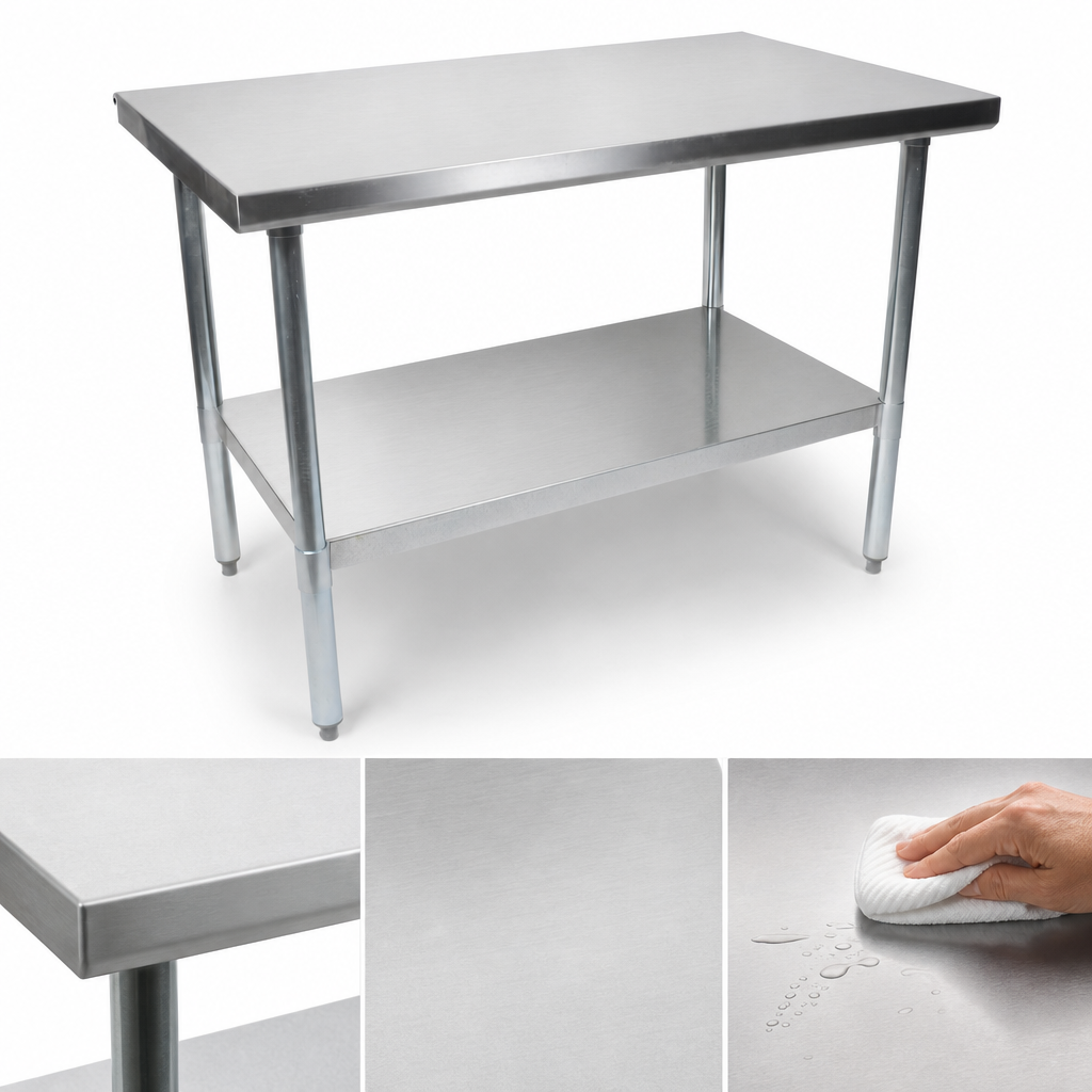 Stainless Steel Flat Top