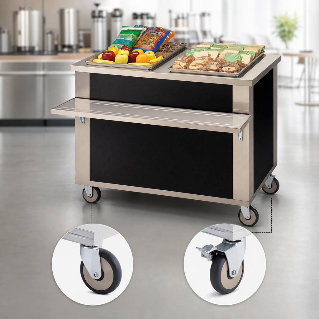 Mobile Design with Locking Casters