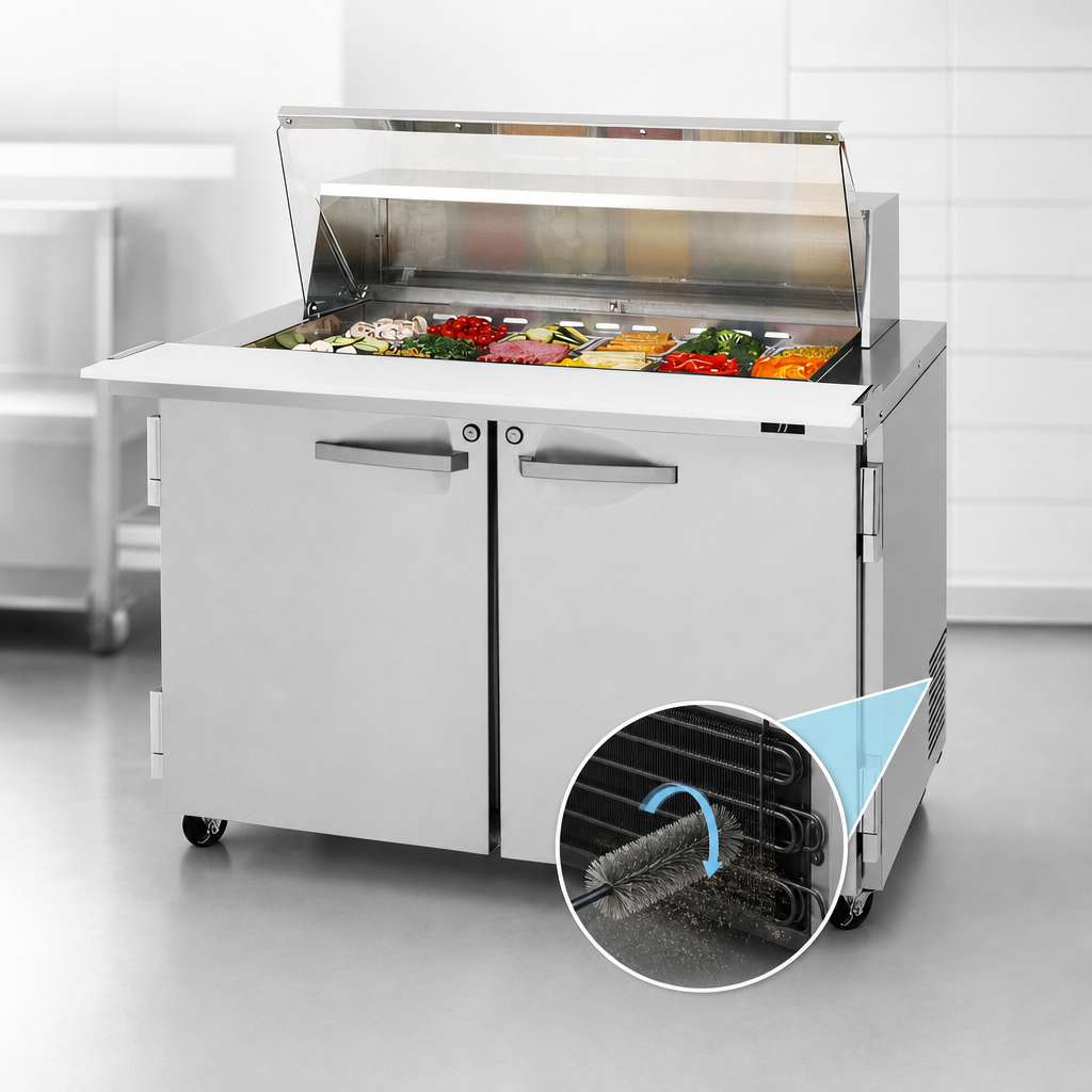 Self-Cleaning Condenser