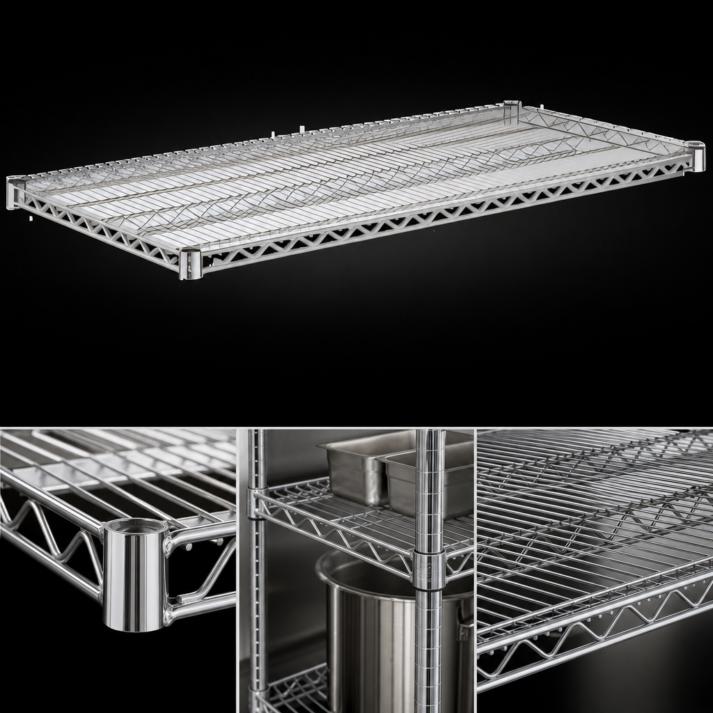 Heavy-Duty Wire Shelf