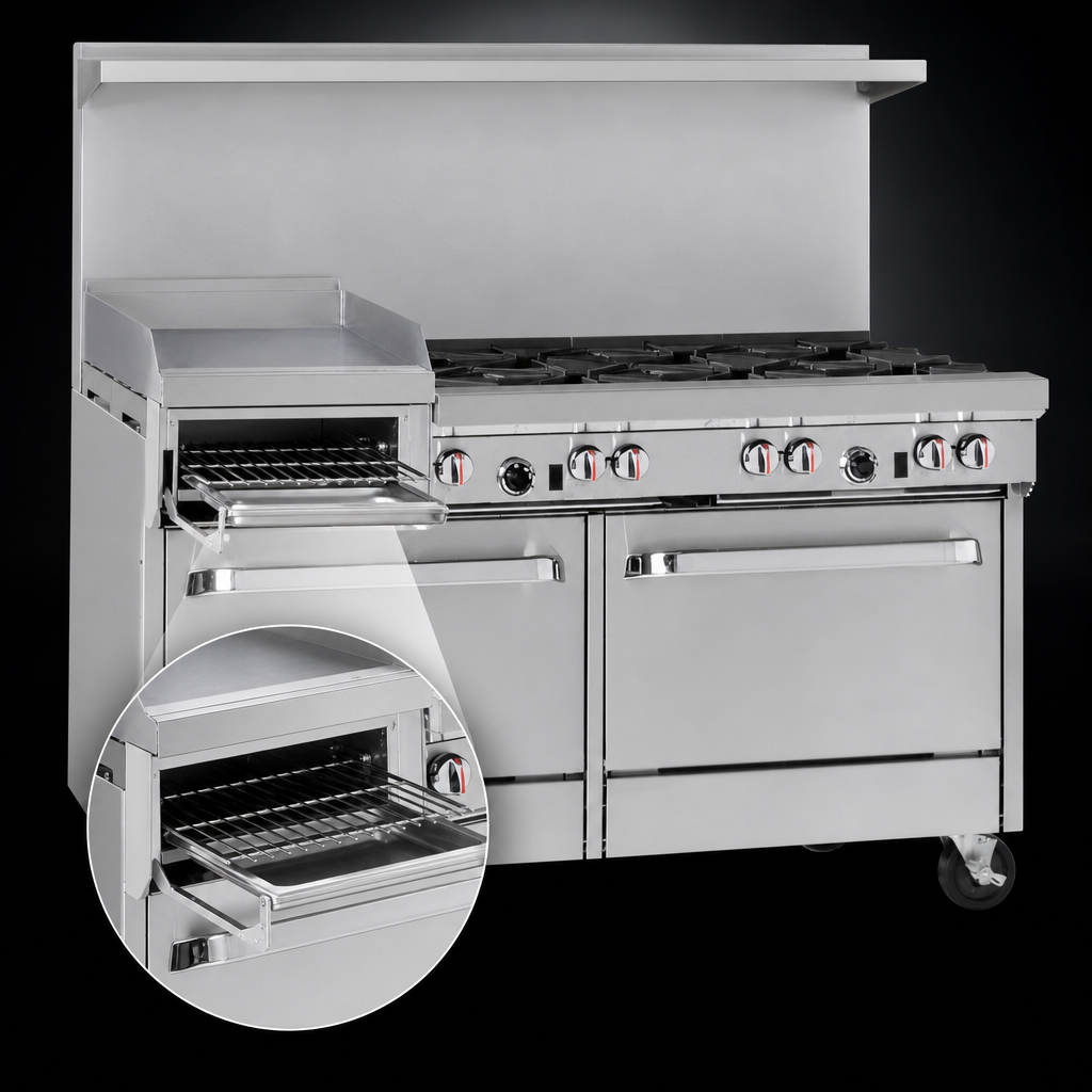 24-Inch Raised Griddle/Broiler