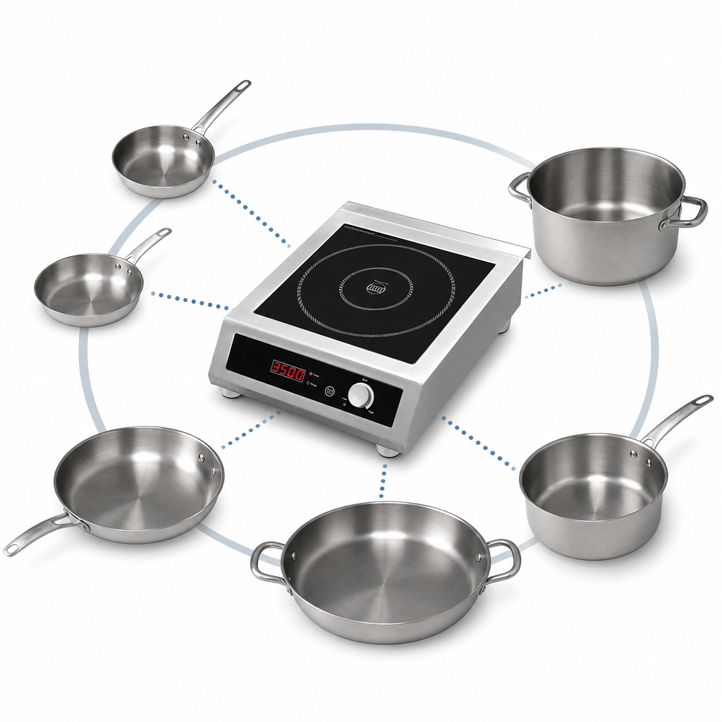 Wide Pan Compatibility