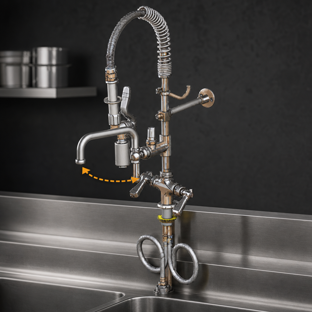 8-Inch Swivel Add-On Nozzle