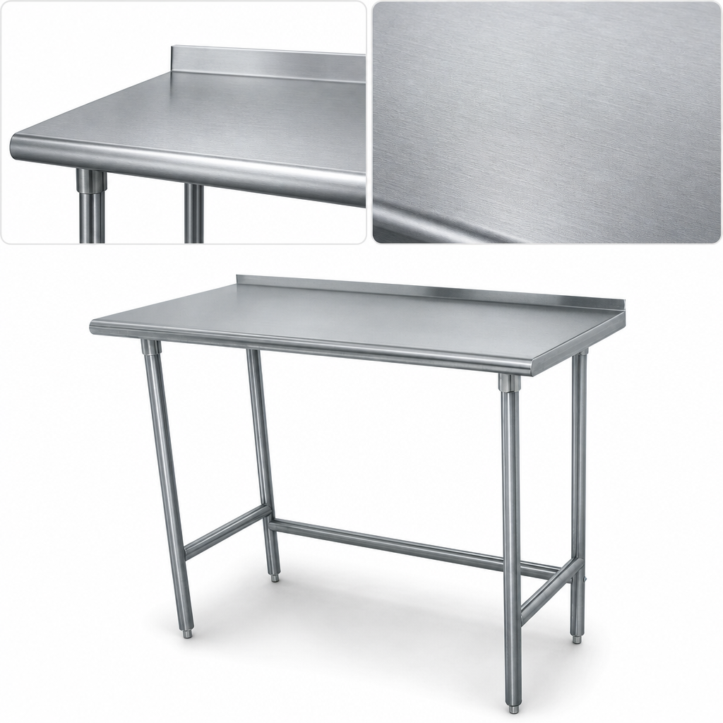 16-Gauge 430 Stainless Steel Top
