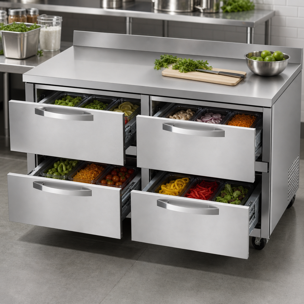 Four Drawer Storage