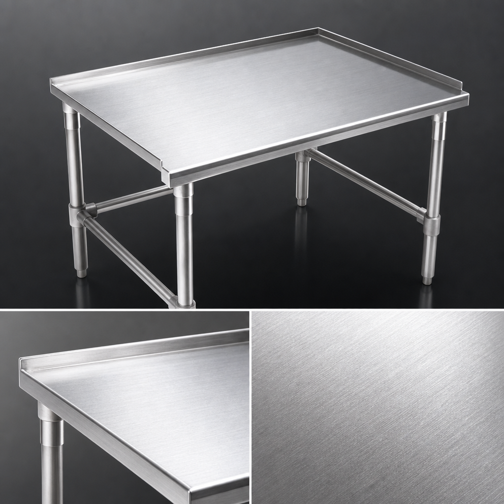 16-Gauge Type 300 Stainless Steel Top
