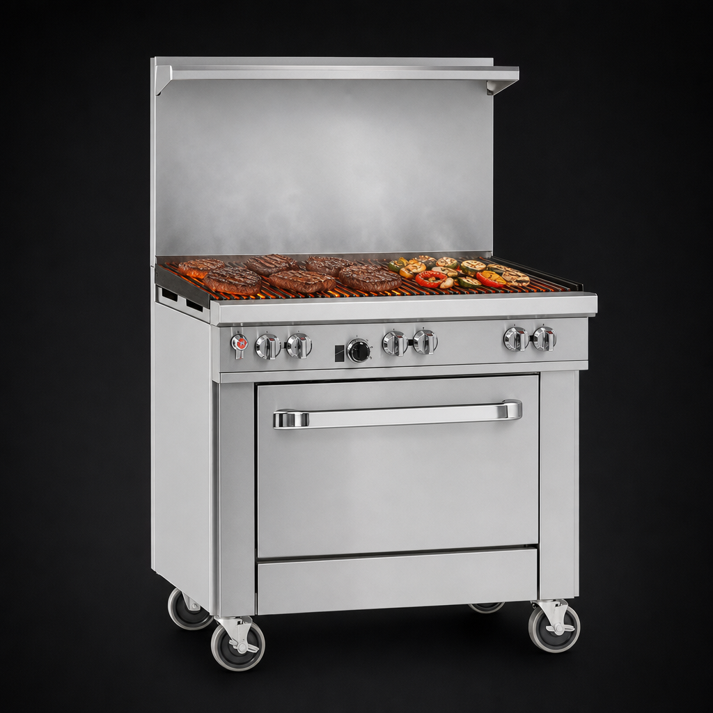 36-Inch Charbroiler Top