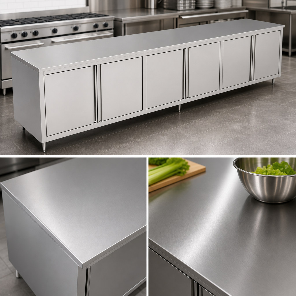 16-Gauge 300 Series Stainless Steel Top