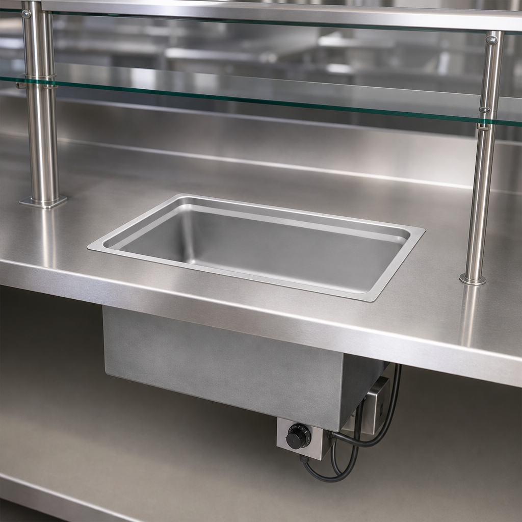 Built-In Bottom-Mount Design