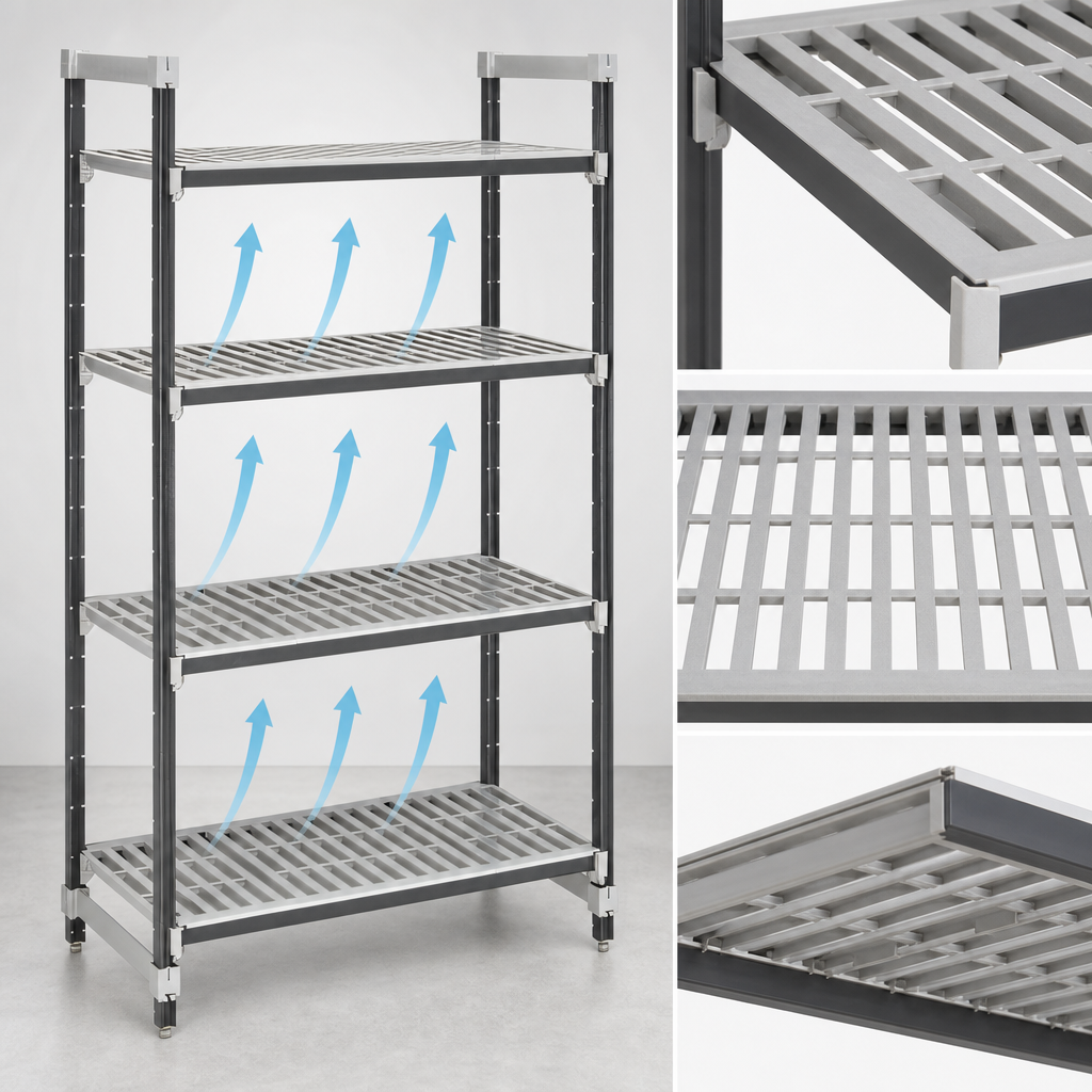 Vented Shelf Plates