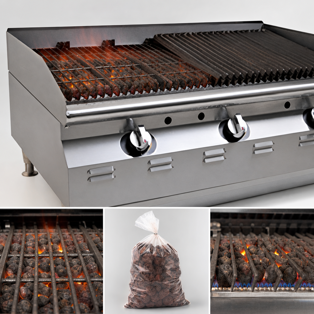 Lava Rock Heating System