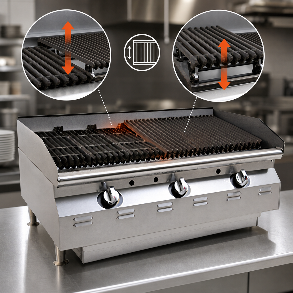 Adjustable Cast Iron Grates