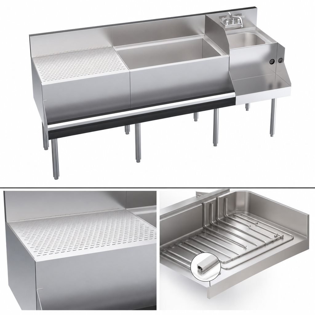 Built-In 10-Circuit Cold Plate