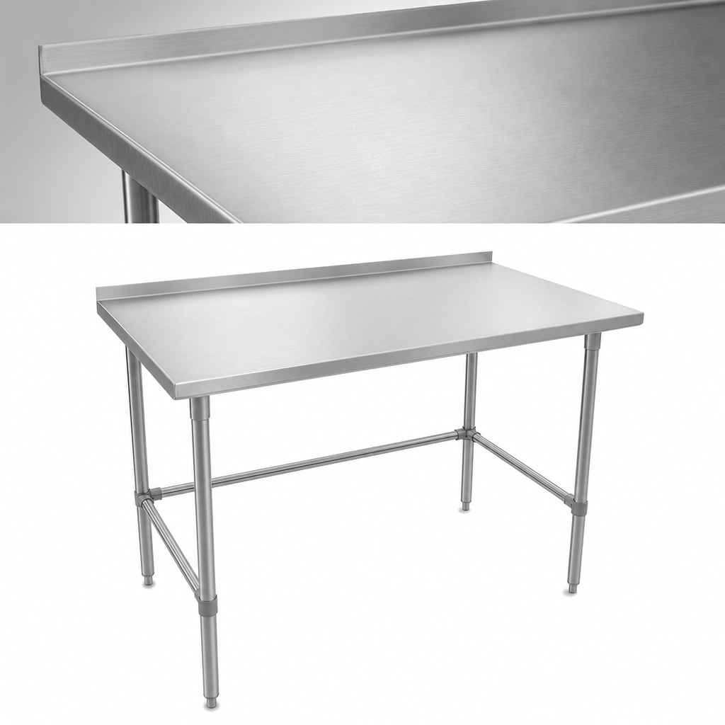 16-Gauge 300-Series Stainless Steel Top