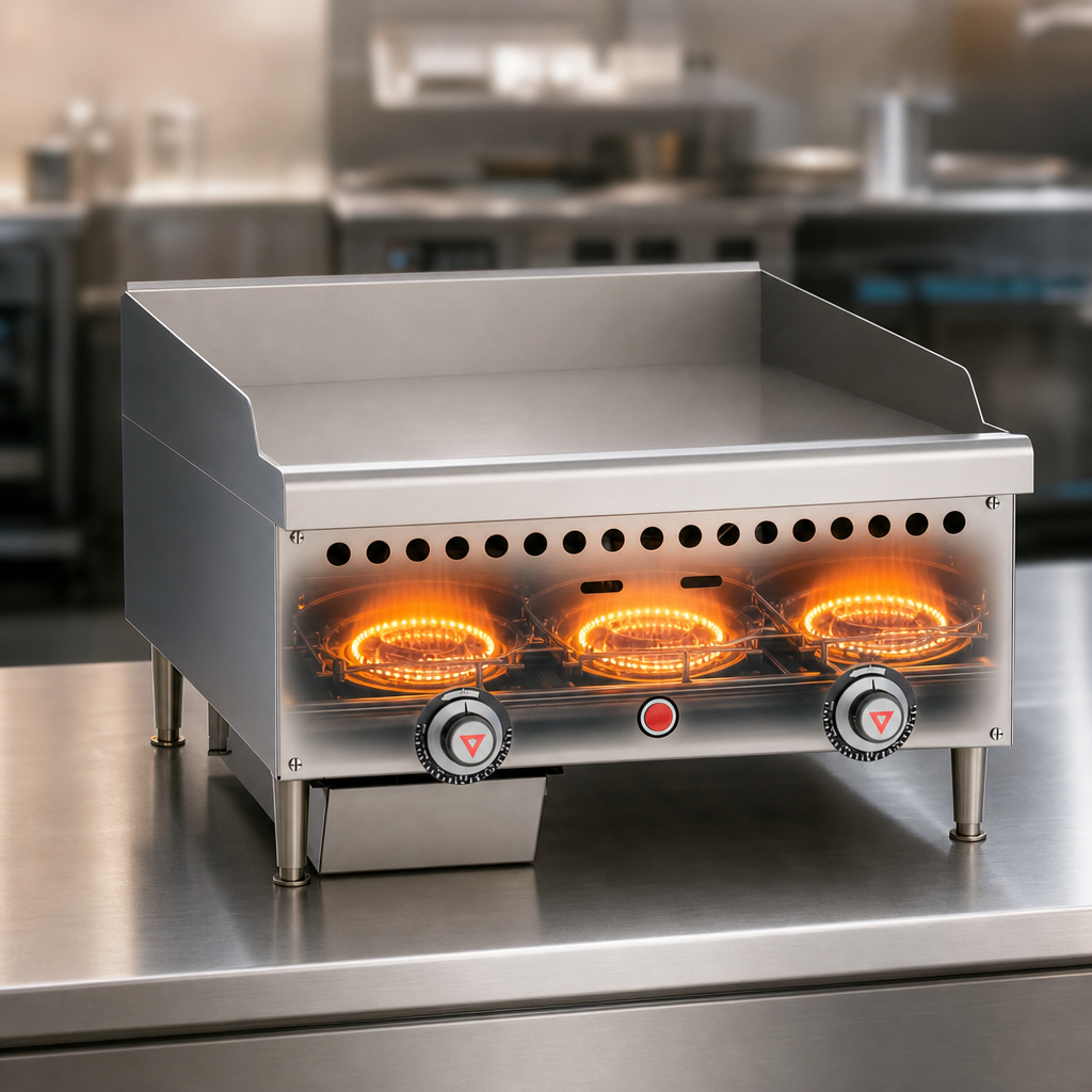 High-Output Three-Burner Design