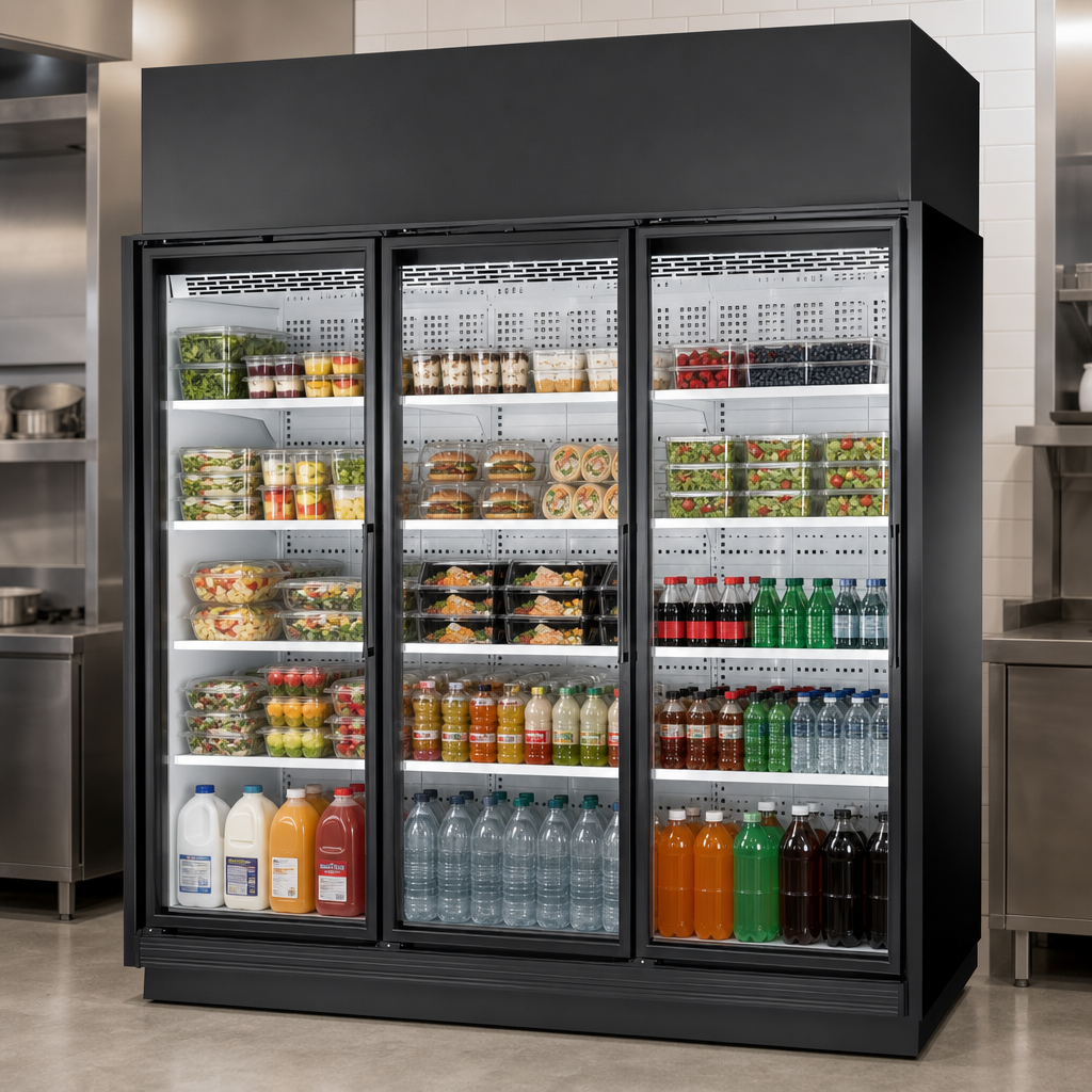 Three-Section High-Capacity Cabinet