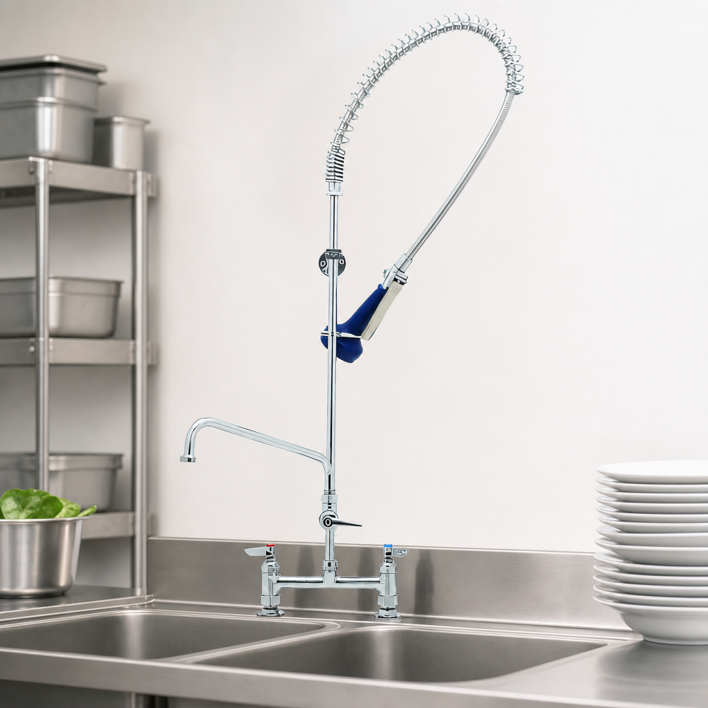 Deck-Mount Pre-Rinse Design