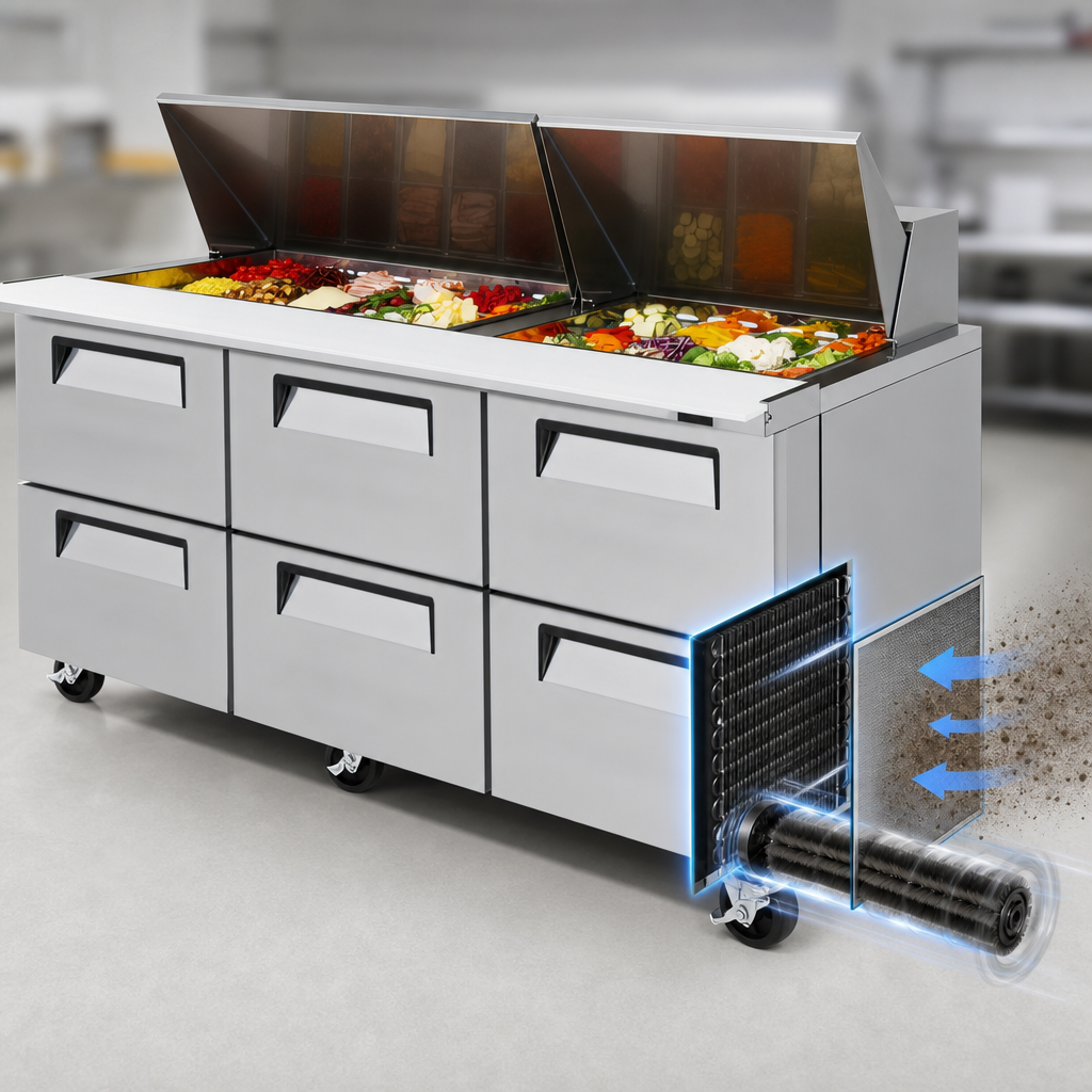 Self-Cleaning Condenser