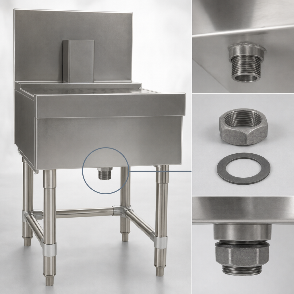 1-1/2 Inch I.P.S. Threaded Drain